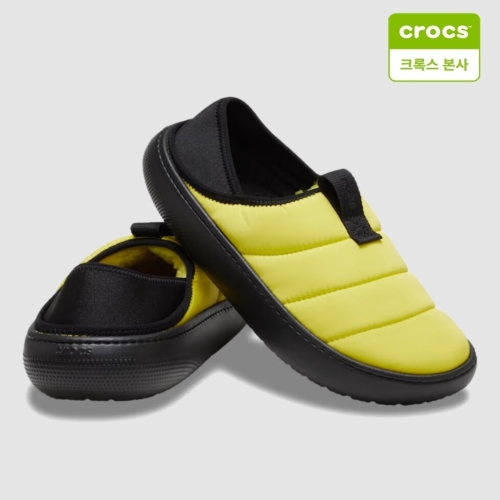 크록스 남녀공용 클래식 퍼프 모크_210706 (77K, 사이버 옐로)_이미지