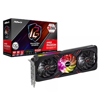 ASRock Phantom Gaming D <b>라데온</b> <b>RX</b> <b>6600</b> XT OC D6 8GB 디앤디컴