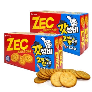 롯데제과 제크 비스킷 300g x 4통_이미지