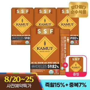  순수식품 골드 효소 호라산밀 카무트 브랜드 밀 3g 30포 [4개]