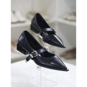 세이브존03 메리제인 포인티드 토 3.0cm 로우힐 펌프스 BY 23S10902AI S11376550