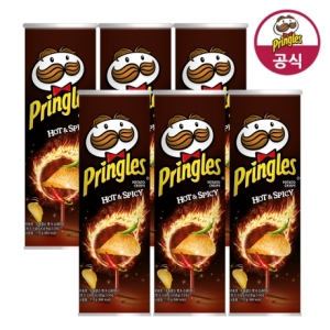 켈로그 프링글스 매운맛 110g (6개)_이미지