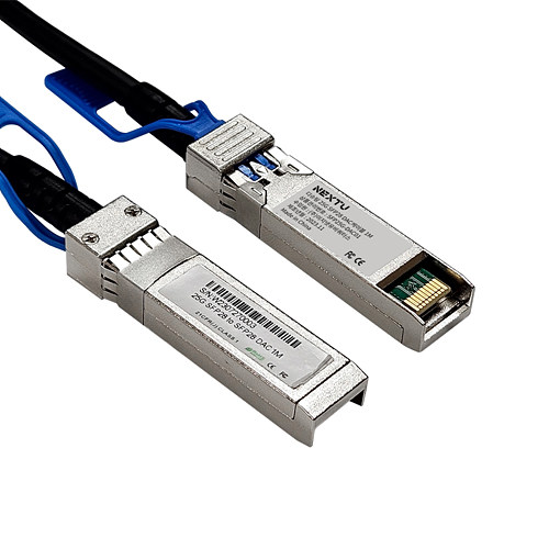 �������������ͽ� NEXTU ���� 25G SFP28 DAC ���̺�