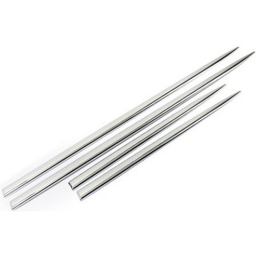 옵시디언 문콕 스크래치 방지용 도어가드 크롬 롱버전