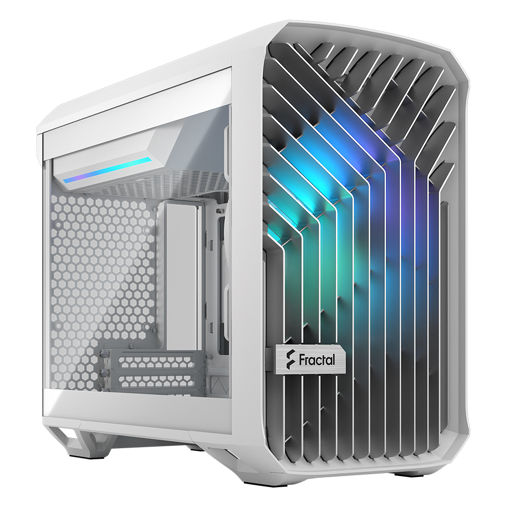 Fractal Design Torrent Nano RGB TG Clear Tint (화이트)_이미지
