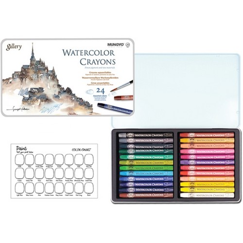 틴케이스 수채크레용