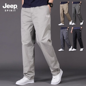 JEEP SPIRIT 캐주얼 루즈핏 허리 밴딩 바지 스트레이트핏 팬츠 워크웨어JP2226_이미지