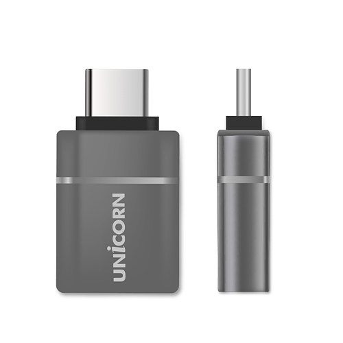 서진네트웍스 UNICORN CT-100A USB3.0 Type C OTG 젠더_이미지