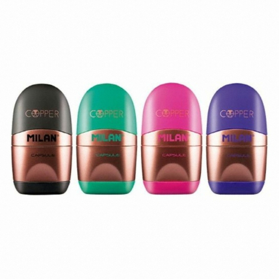 코퍼 캡슐 연필깍이 + 지우개