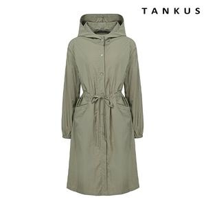 탱커스 오버핏 후드 롱 자켓 TX1JK014L0_이미지