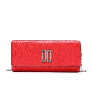 닥스 여성 레드 스와로브스키 DD로고 엠보가죽 클러치 겸용 3단 장지갑_DCWA8F771R2이미지입니다. 누르면 해당 게시물로 새창이동합니다.