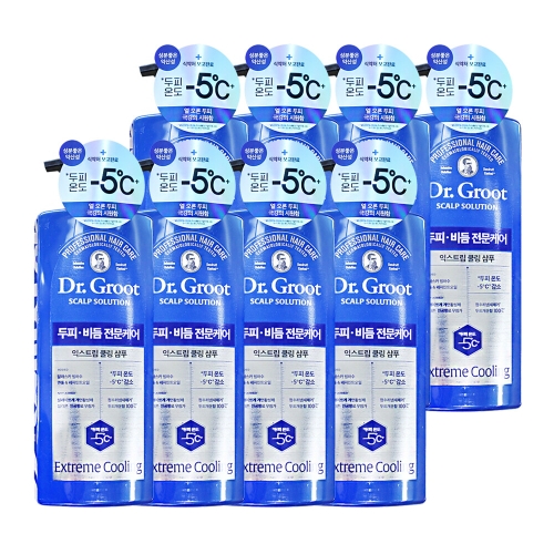 닥터그루트 스칼프 익스트림 쿨링 샴푸 700ml (8개)_이미지
