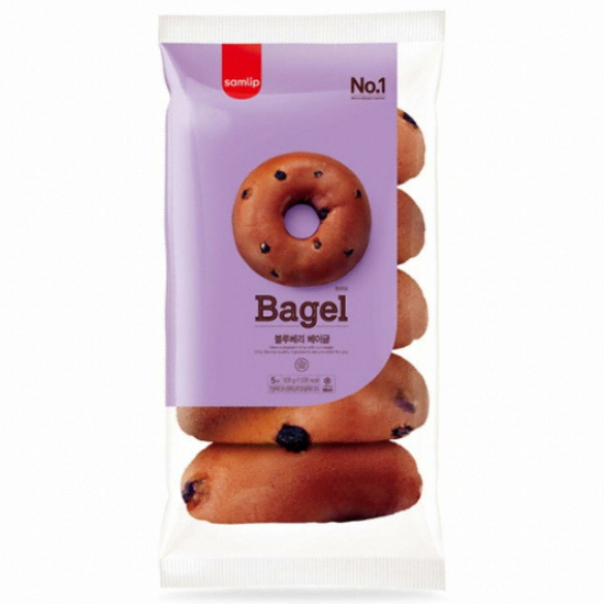 SPC삼립 블루베리 베이글 5개입 500g (1개)