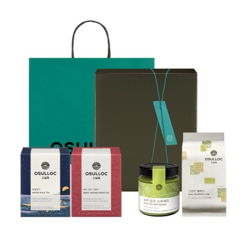 아모레퍼시픽 오설록 티타임 세트(지함+종이참) [1개]