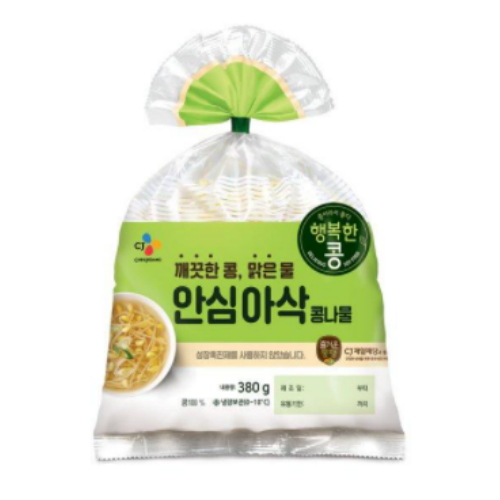 행복한콩 깨끗한 콩나물 380g