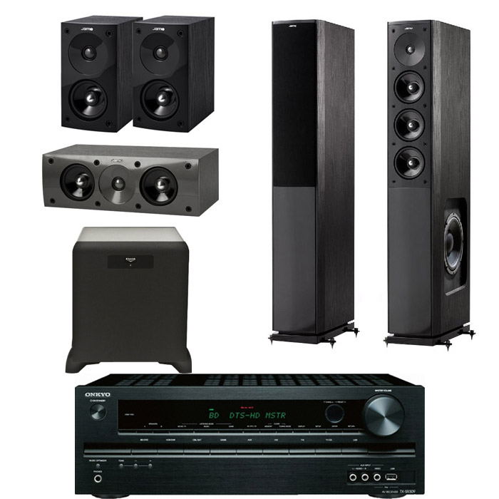 야모 S608 5.1채널 + 온쿄 AV리시버 (TX-SR309, SW-450)