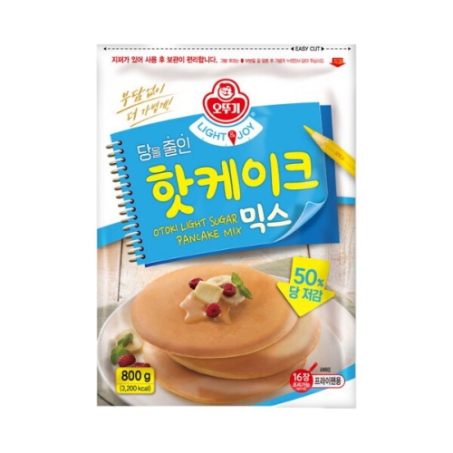 LIGHT&JOY 당을줄인 핫케이크믹스 800g