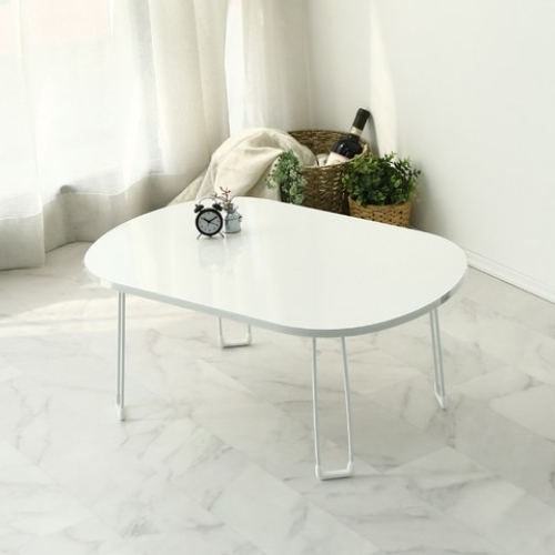 레몬트리 트리팜 LPM 오브제 타원형 접이식 테이블 (72x48cm)_이미지