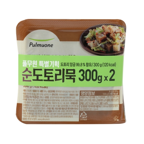 풀무원 순도토리묵 300g (2개)_이미지