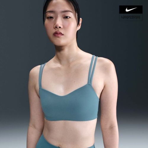 나이키 젠비 스트래피 여성 라이트 서포트 패드 스포츠 브라_DO6609-006
