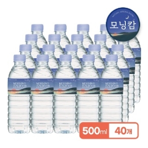 크리스탈샘물 모닝캄 생수 500ml (40개)_이미지
