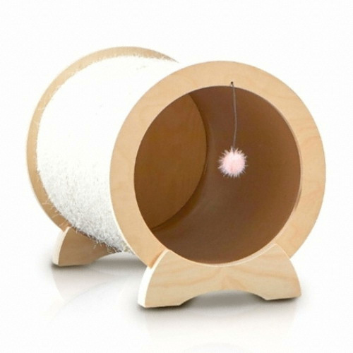 힐링타임 미묘 하우스 스크래쳐 (사이잘(화이트))