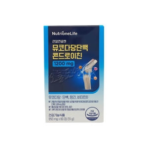 뉴트리원 관절연골엔 뮤코다당단백 콘드로이친 850mg 60정 (1개)_이미지
