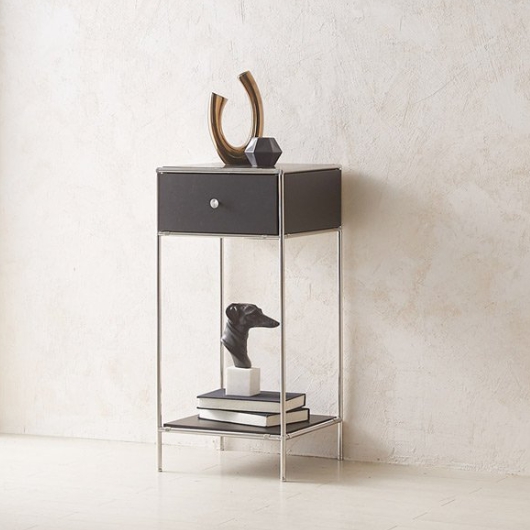 트리빔하우스 미드센츄리 모던 모소 모듈 높은 콘솔 수납 선반 400_이미지