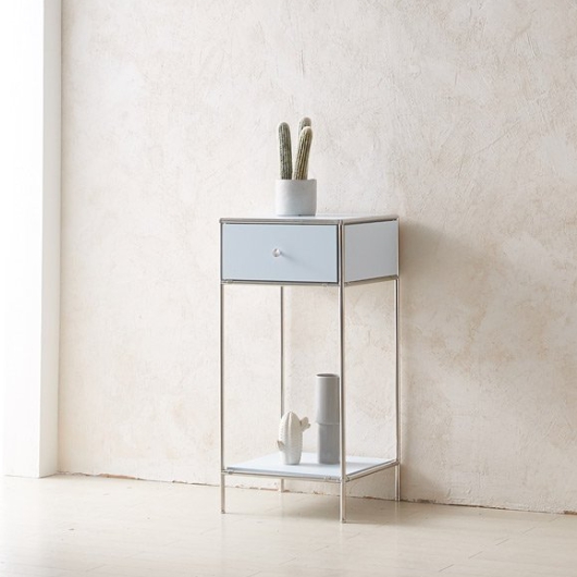 트리빔하우스 미드센츄리 모던 모소 모듈 높은 콘솔 수납 선반 400_이미지