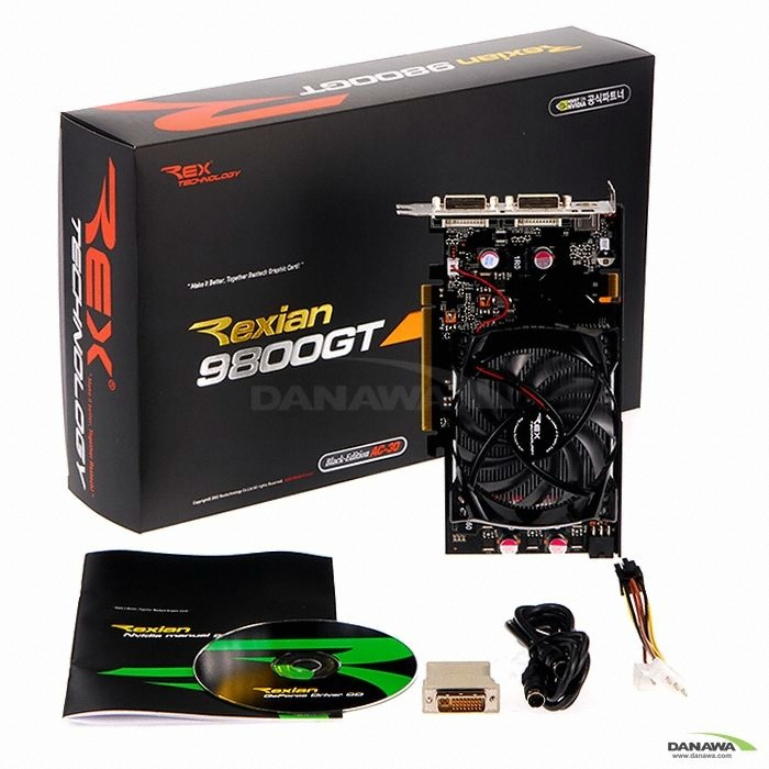 Rextech ������ 9800GT Rexian Black Edition 512MB AC30