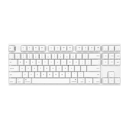 VARMILO VA87Mac V2 밀키 화이트 PBT 염료승화 영문 (갈축)