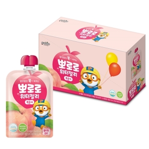 팔도 뽀로로 워터젤리 복숭아 120ml (300개)