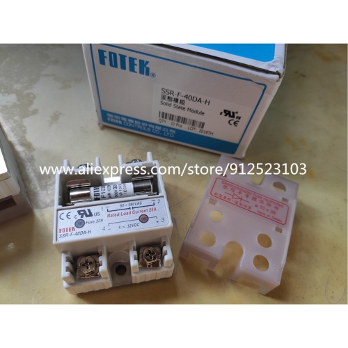 테이트 1PCS SSR-F-10DA SSR-F-25DA SSR-F-25DA-H SSR-F-40DA FOTEK 반도체 퓨즈 제한된 ..