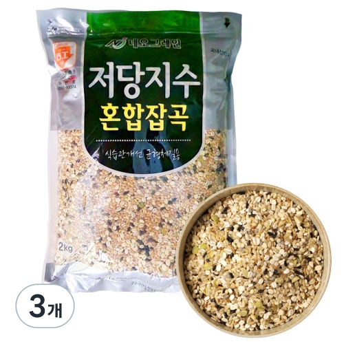 네오그레인 저당지수 혼합잡곡 2kg (3개)_이미지