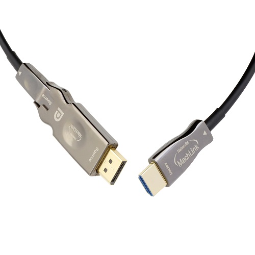 마하링크 DP to HDMI v2.1 분리형 하이브리드 광 케이블 (ML-DP9H10, 10m)