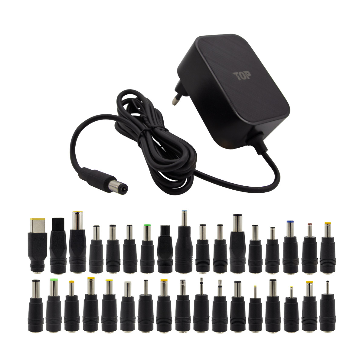 HDTOP DC 12V 3A 블랙 어댑터 (HT-AD197 / 34종 젠더)