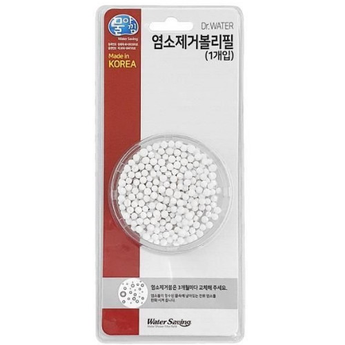닥터워터 물아낌 샤워기 전용 염소제거볼 필터 (1개)_이미지