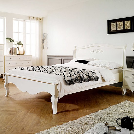 파로마 헬로스 원목도장 침대 Q