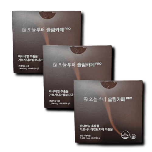 동서바이오팜 오늘부터 슬림카페 PRO 1.6g 60포 (3개)_이미지