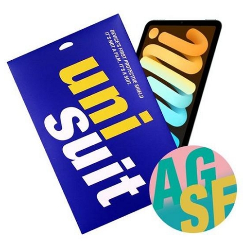 모이다 유니슈트 iPad mini A17 Pro 7세대 지문방지 저반사 액정+후면 서피스 보호필름 (액정 1매+후면 2매)_이미지