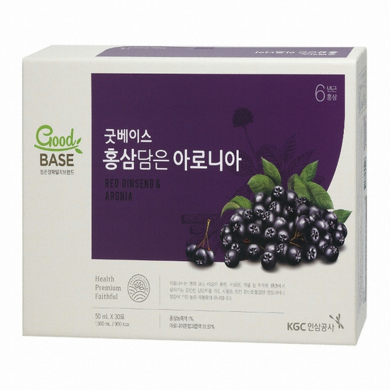 굿베이스 홍삼담은 아로니아 50ml 30포