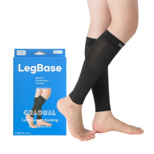  레그베이스 의료용 압박스타킹 종아리형 [1세트]