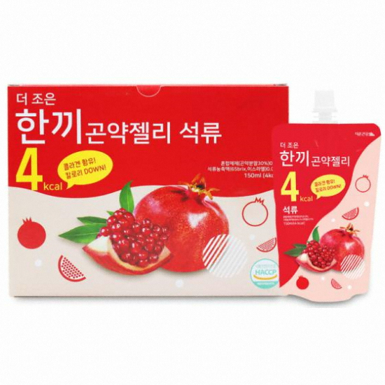 더존건강 더조은 한끼 곤약젤리 석류 150ml (60개)