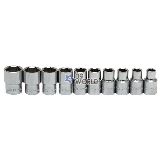 1/2인치 복스알 핸드소켓 세트 80310S (10pcs)