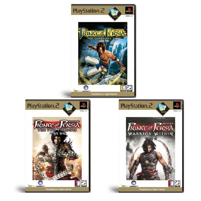 빅히트 페르시아의 왕자 1+2+3 합본 PS2