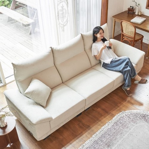 퍼니하우스 베른 무빙헤드 타이보 아쿠아텍스 패브릭 소파 4인용_이미지