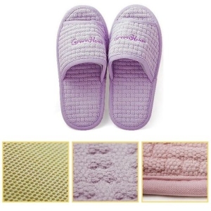 논슬립 면거실화 퍼플 free size W79903A
