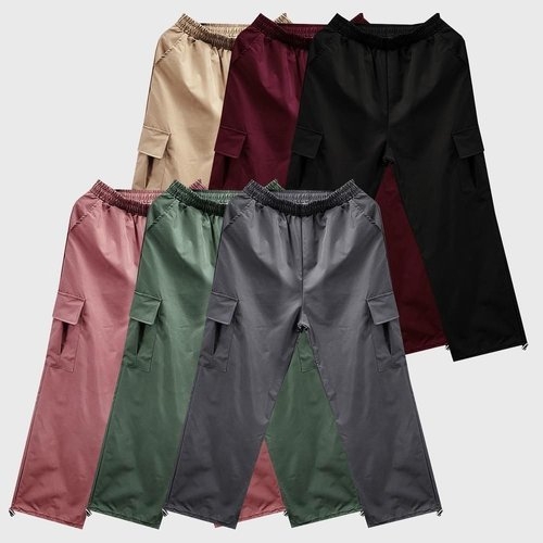 카고 여자 지킨 팬츠 Y2K 와이드 데일리룩 WF55215