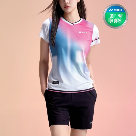  요넥스 배드민턴 반팔 티셔츠 게임웨어 241TS010F