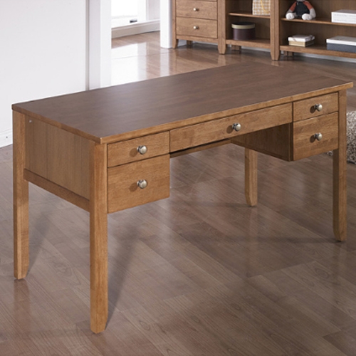 진영가구 팬디 원목 양수책상 1400 (140x70cm)_이미지